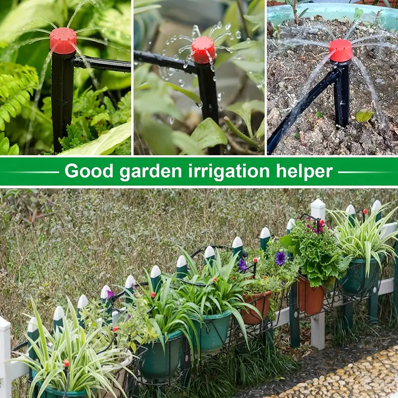 Lisslune | Automatic drip irrigation system for plants – Complete set for garden and balcony