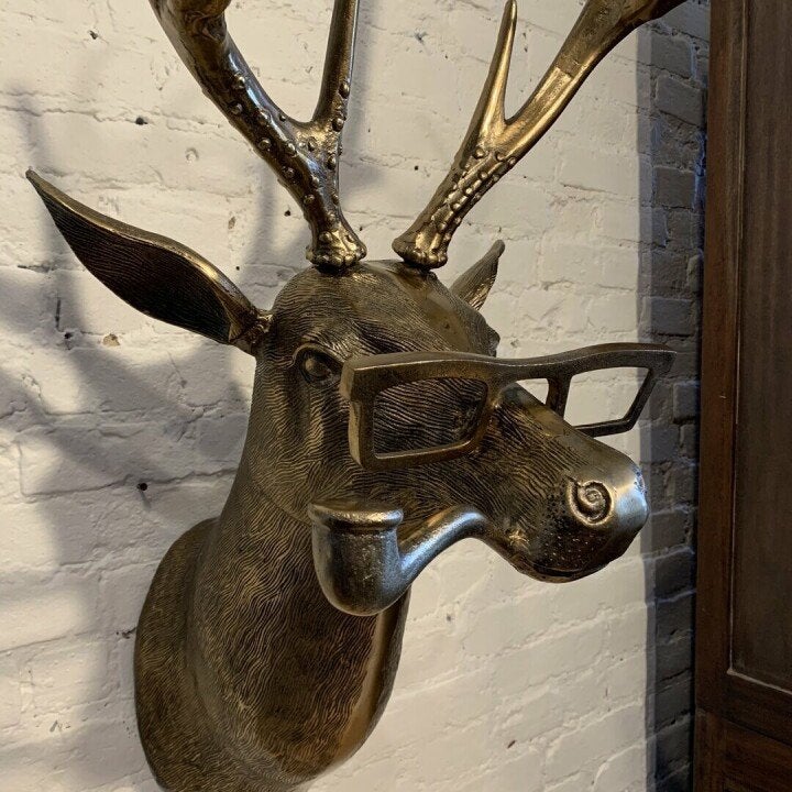 Lisslune | Frankie the Stag Wall Mount