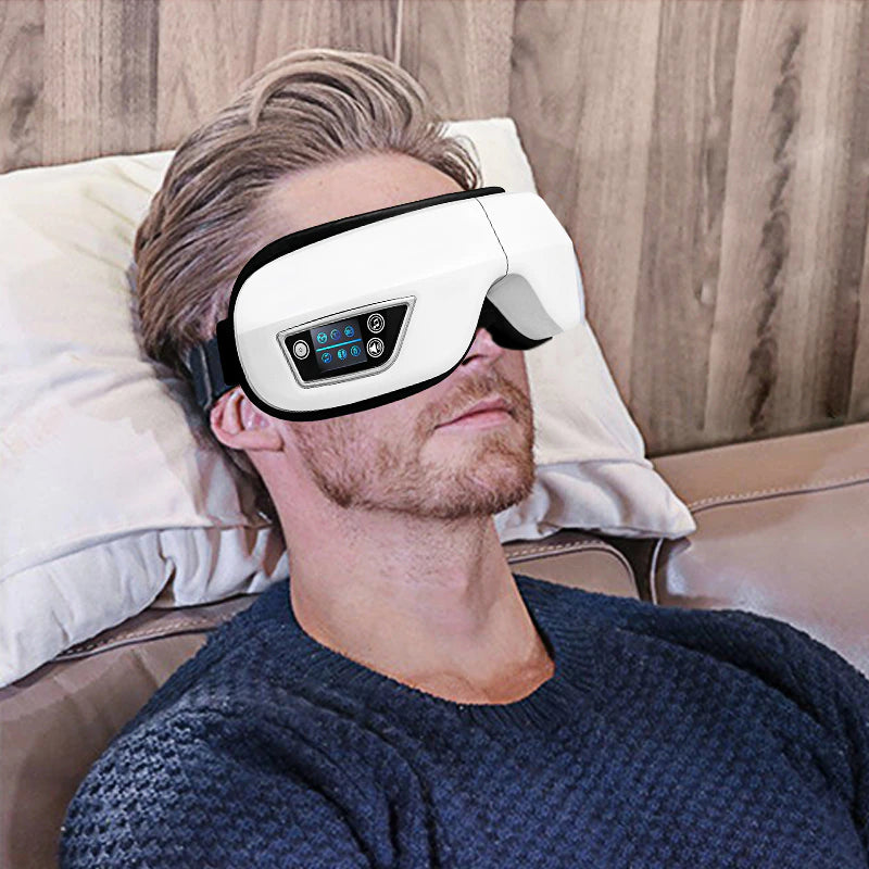 Lisslune | Eye massager with heat Smart Airbag Vibration Bluetooth Eye protection