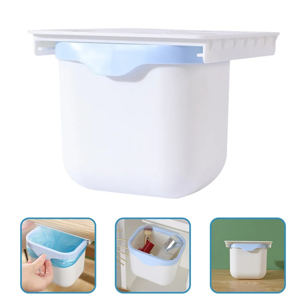 Lisslune | Retractable Under Table Hidden Trash Bin