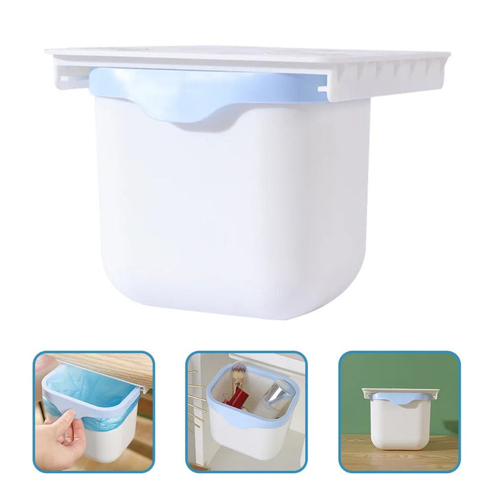 Lisslune | Retractable Under Table Hidden Trash Bin