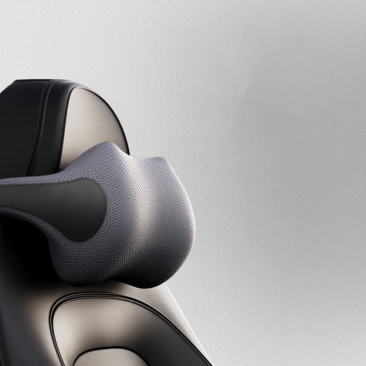 Lisslune | Electric Rechargeable Car Seat Neck Massager, with Memory Foam, for Serious Relaxation (1-Pack)