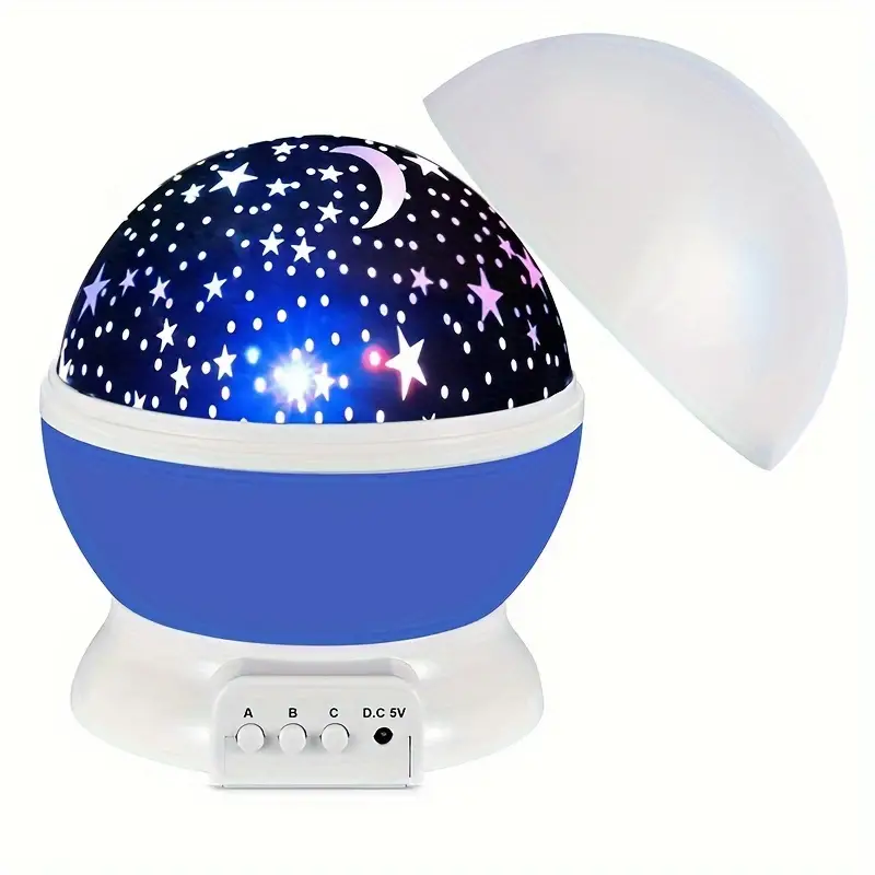 Lisslune | Luna Star Projector Night Lamp – With Music and Colorful Light Show