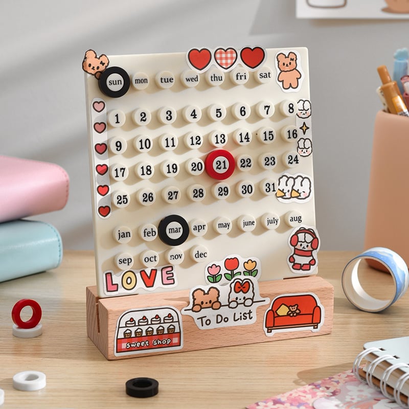 Lisslune | Manual diy loop calendar