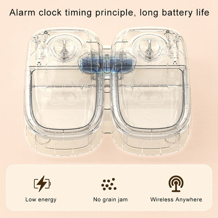 Lisslune | 2-in-1 Gravity Pet Feeder - Eco-Friendly & Practical