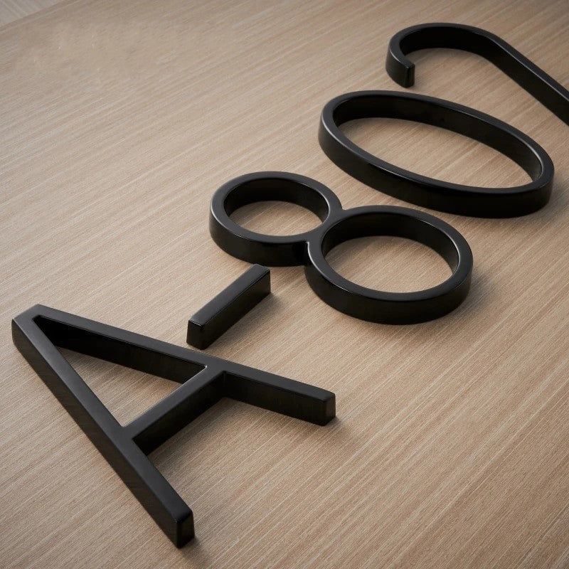 Lisslune | Hannah Black House Numbers