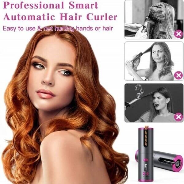 Lisslune | Cordless Automatic Hair Curler