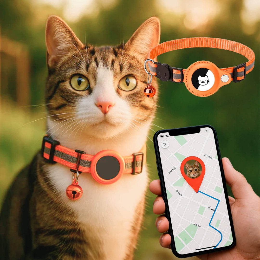 Lisslune | FELITRACK – Cat GPS Tracker Collar with Reflective Design