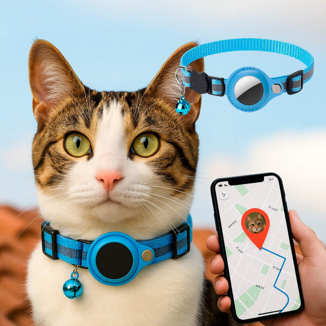 Lisslune | FELITRACK – Cat GPS Tracker Collar with Reflective Design