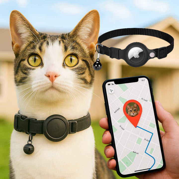 Lisslune | FELITRACK – Cat GPS Tracker Collar with Reflective Design