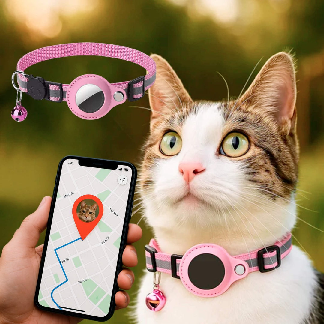 Lisslune | FELITRACK – Cat GPS Tracker Collar with Reflective Design