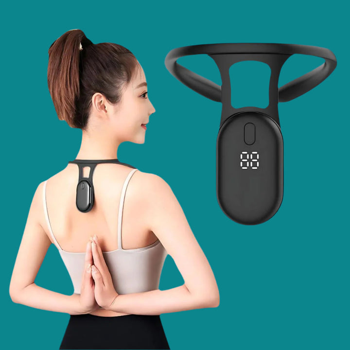 Lisslune | Posture Corrector for Neck and Back Support | Real-Time Feedback for Spine Alignment and Improved Posture