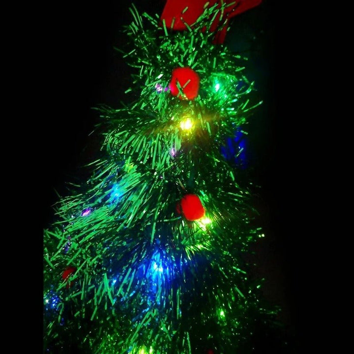 Lisslune | Festive Christmas Tree Hat - Holiday Theme Hat, Santa Hats
