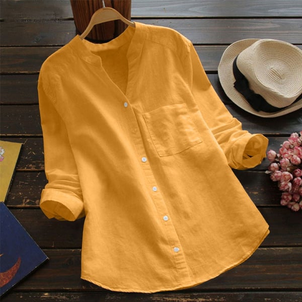 Lisslune | Casual, loose cotton shirt