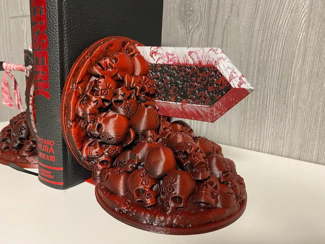 Lisslune | Berserk Bookends - Dragonslayer,Gift for she|him