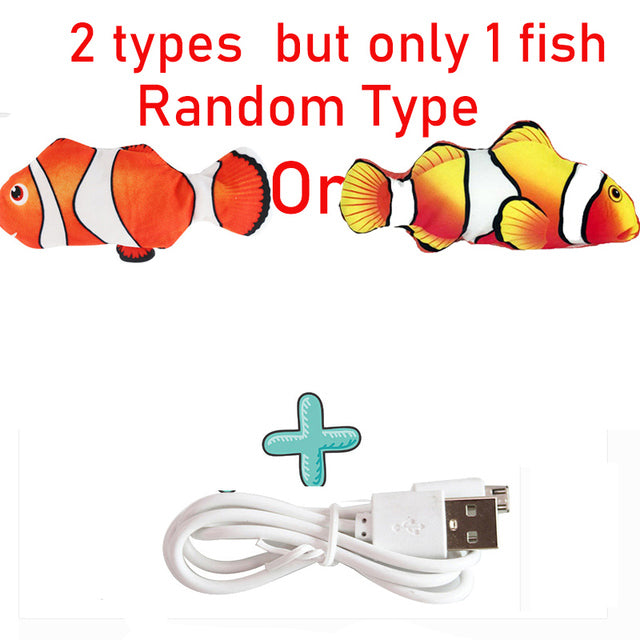 Lisslune | Cat USB Charger Interactive Fish Toy