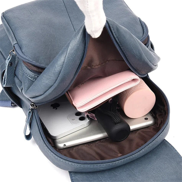 Lisslune | Leather Backpack for Women