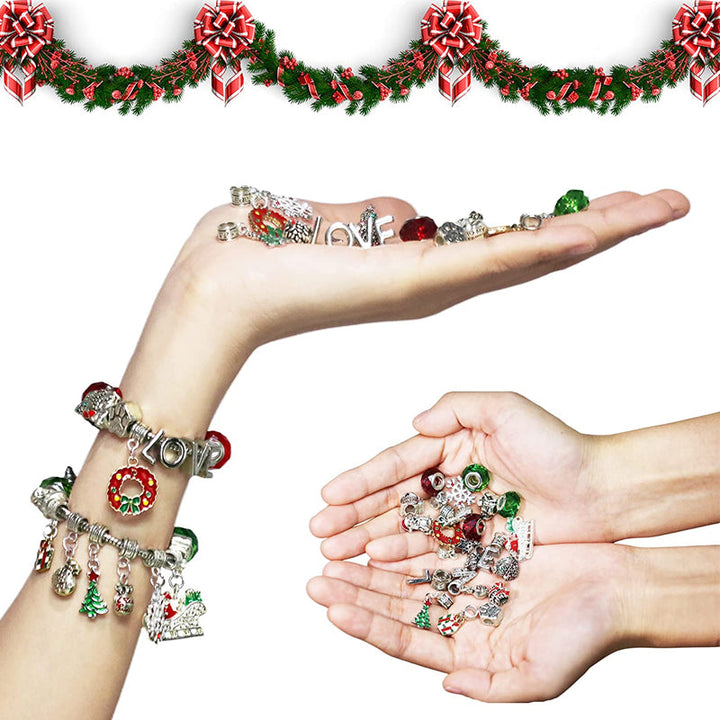 Lisslune | DIY 24 Days Christmas Countdown Calendar Bracelets Set