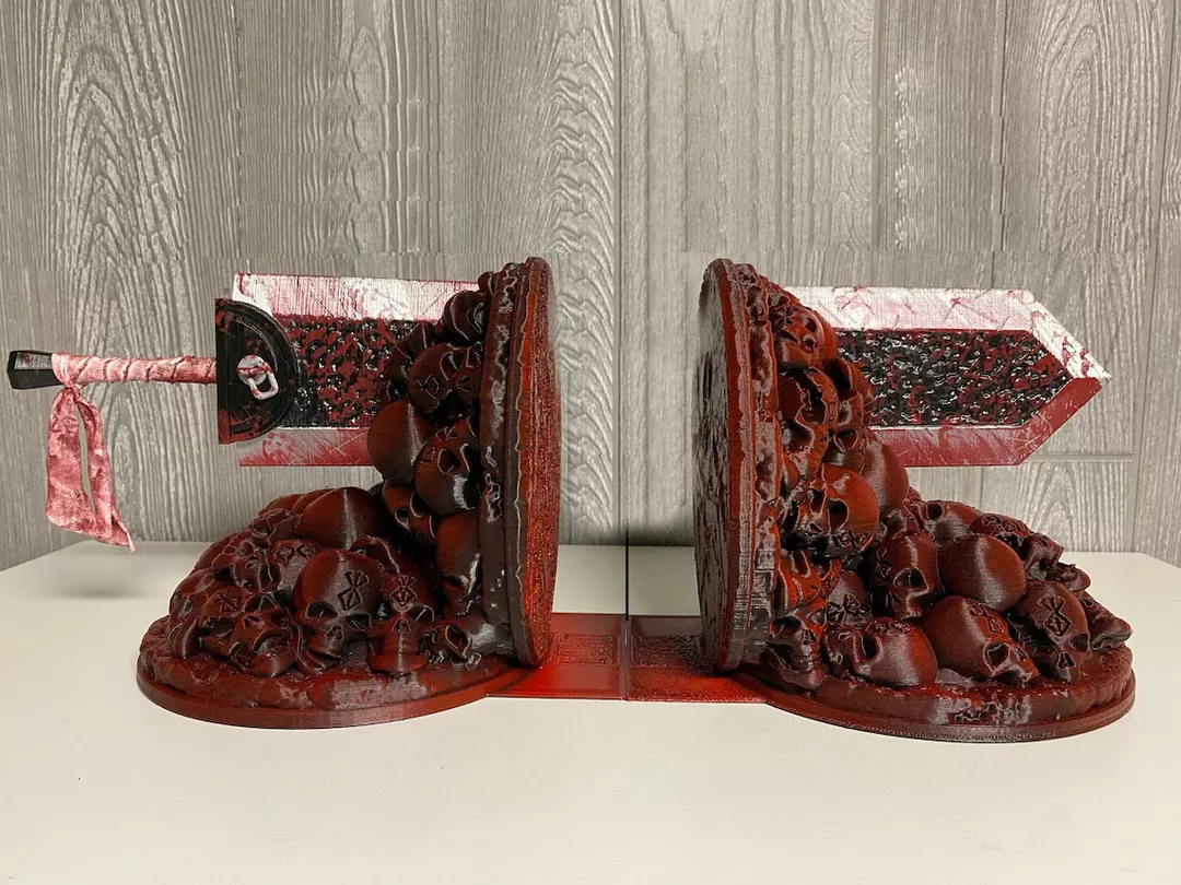 Lisslune | Berserk Bookends - Dragonslayer,Gift for she|him