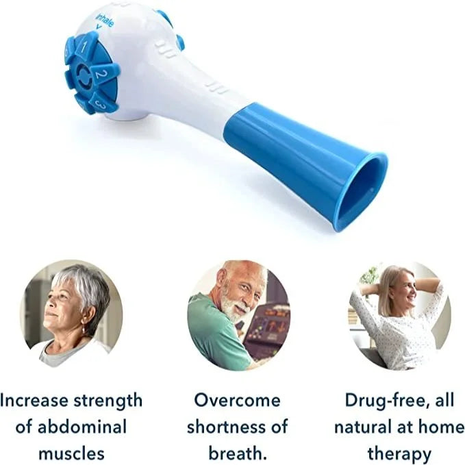 Lisslune | Breath Airpulse Breathing exerciser Best Breathing Trainer Device