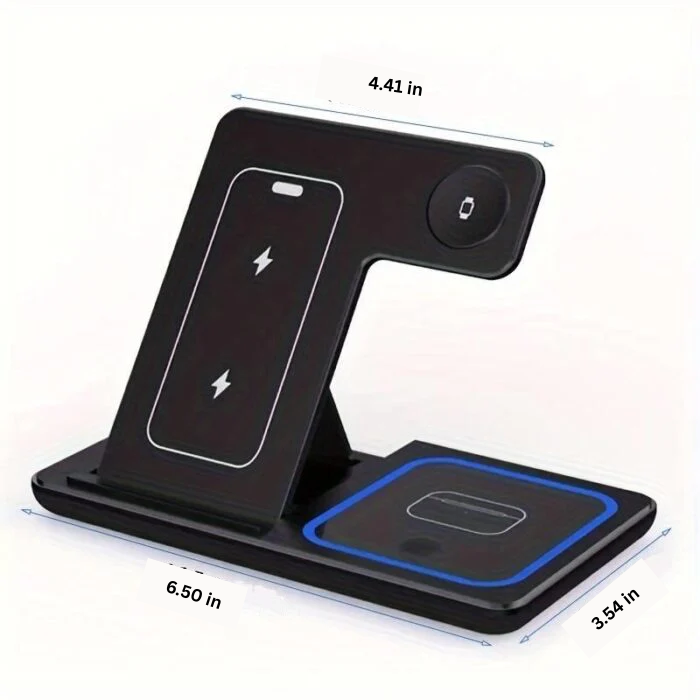 Lisslune | 3 in 1 Wireless Induction Charger for IPhone