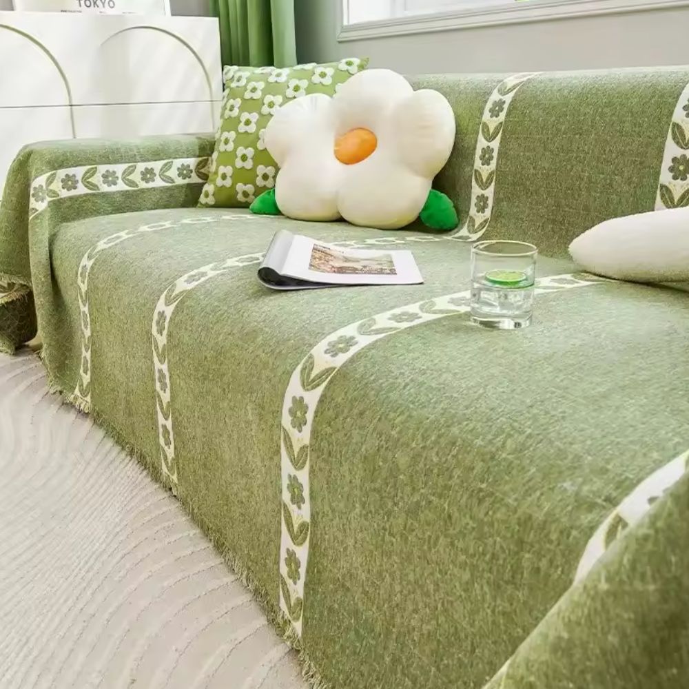 Lisslune | Flourish Leaf Sofa Cover