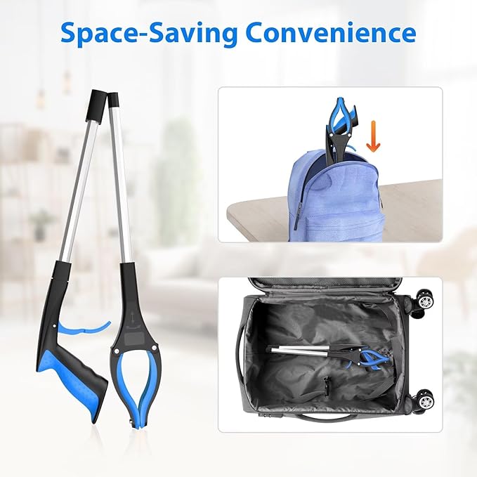 Lisslune | Foldable Grabber With 360° Swivel Clip