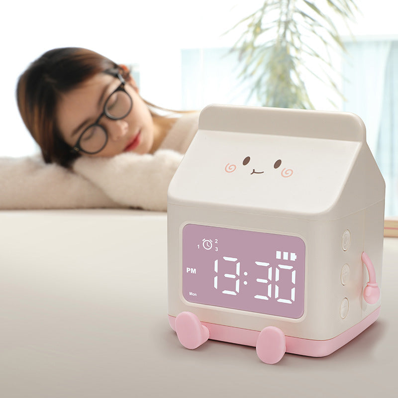 Lisslune | Milk Carton Alarm Clock
