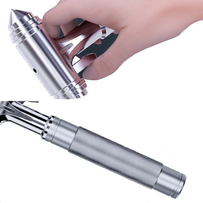 Lisslune | Emergency exit tool for car: 3-in-1 safety hammer, seatbelt cutter and window breaker - alloy material