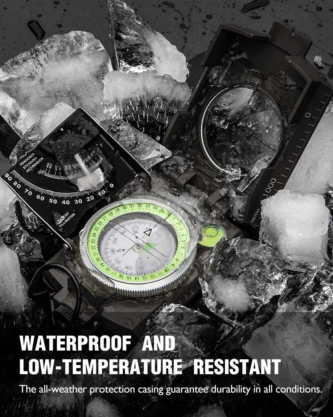 Lisslune | Multifunctional Military Aiming Navigation Compass Compass
