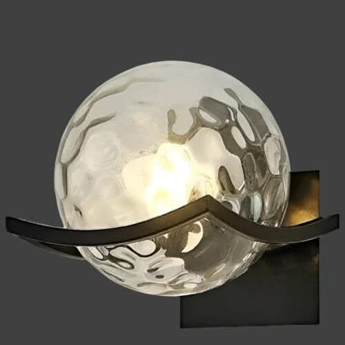 Lisslune | Modern LED Wall Lamp with Glass Panel