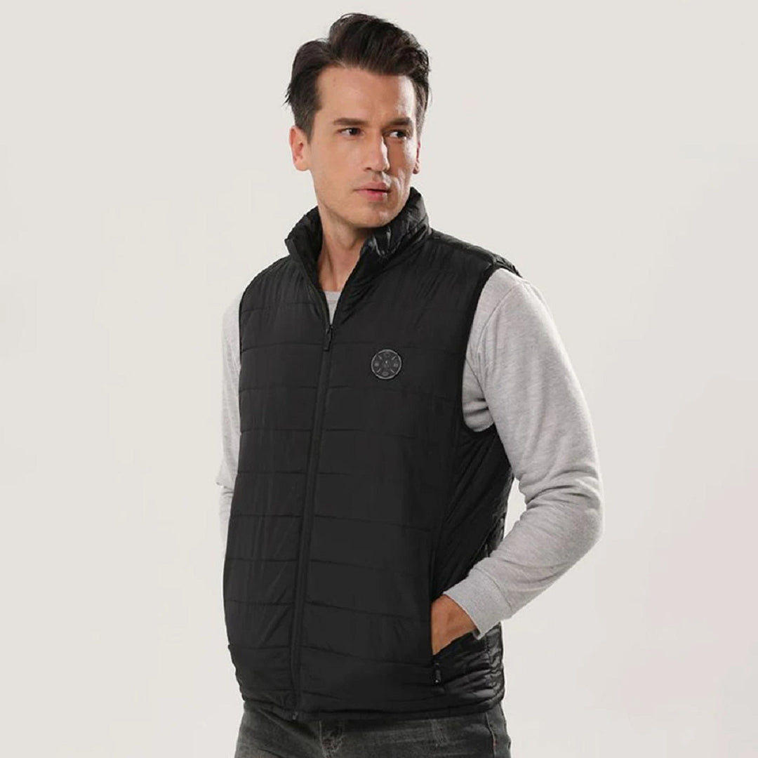 Lisslune | 9-Zone USB Heated Vest | Rechargeable, Adjustable Heat Control & Ideal for Outdoor Activities