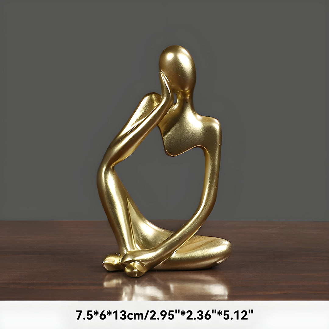 Lisslune | Abstract Thinker Sculpture Home Decor