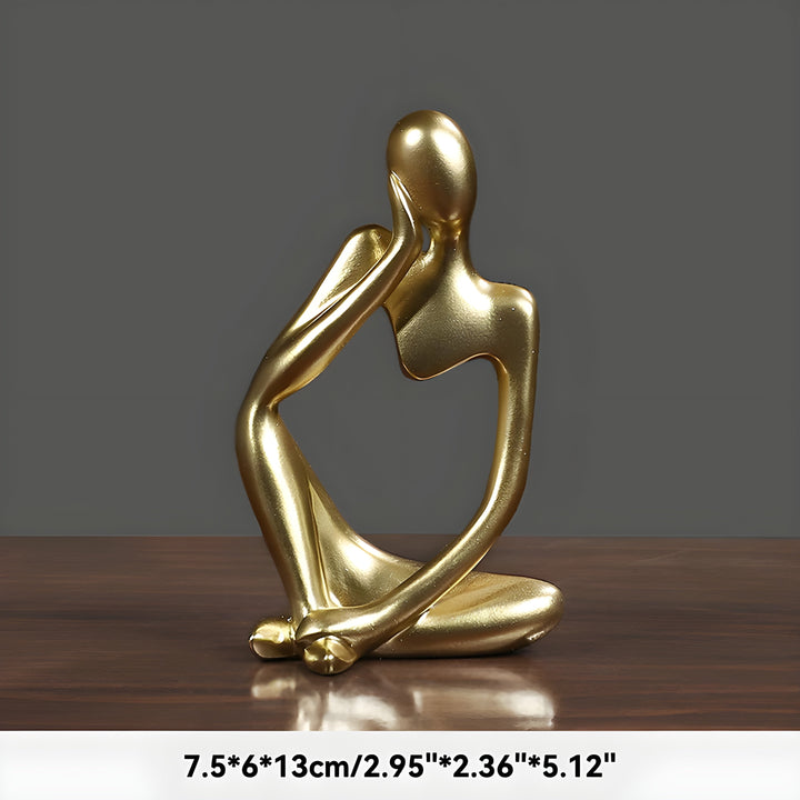 Lisslune | Abstract Thinker Sculpture Home Decor