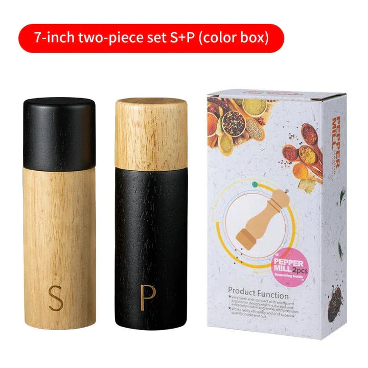 Lisslune | Wood Salt and Pepper Mill Set