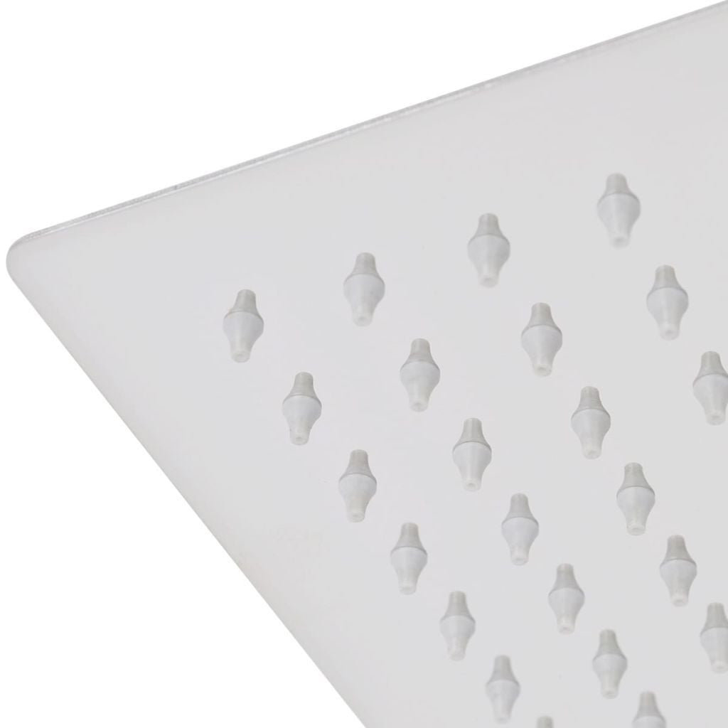 Lisslune | Stainless Steel Square Rain Shower Head - 25x25 cm