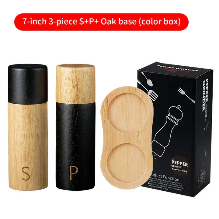 Lisslune | Wood Salt and Pepper Mill Set
