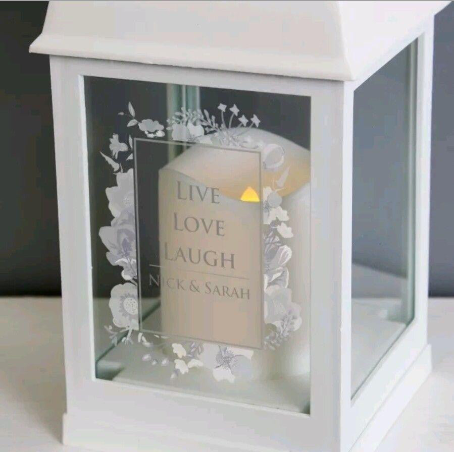 Lisslune | Personalized white LED lantern