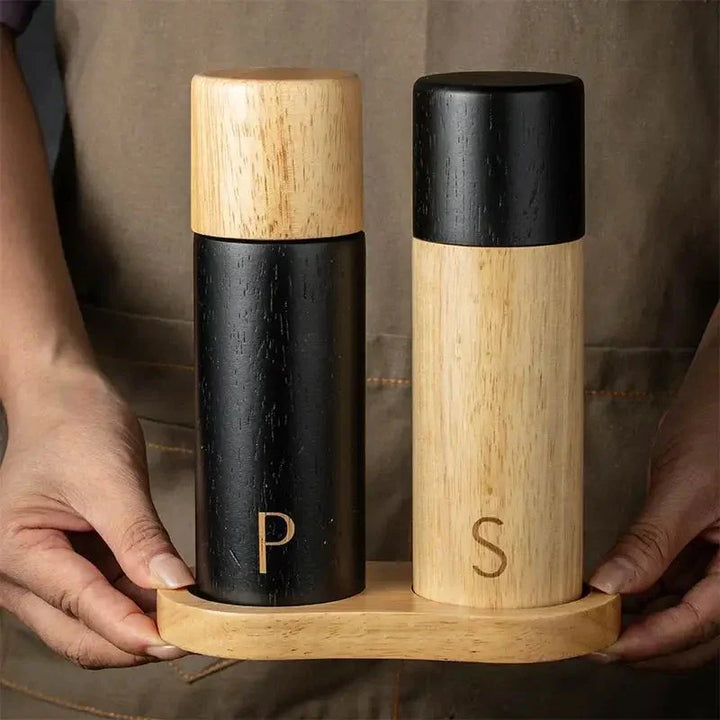 Lisslune | Wood Salt and Pepper Mill Set