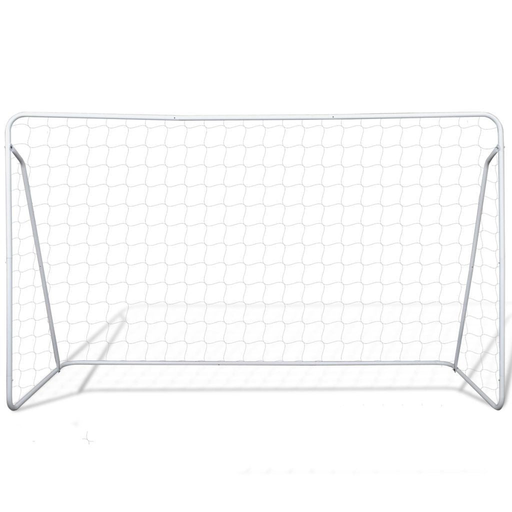 Lisslune | Steel Football Goal Set - 240 x 90 x 150 cm