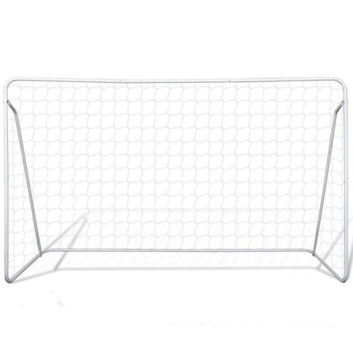 Lisslune | Steel Football Goal Set - 240 x 90 x 150 cm