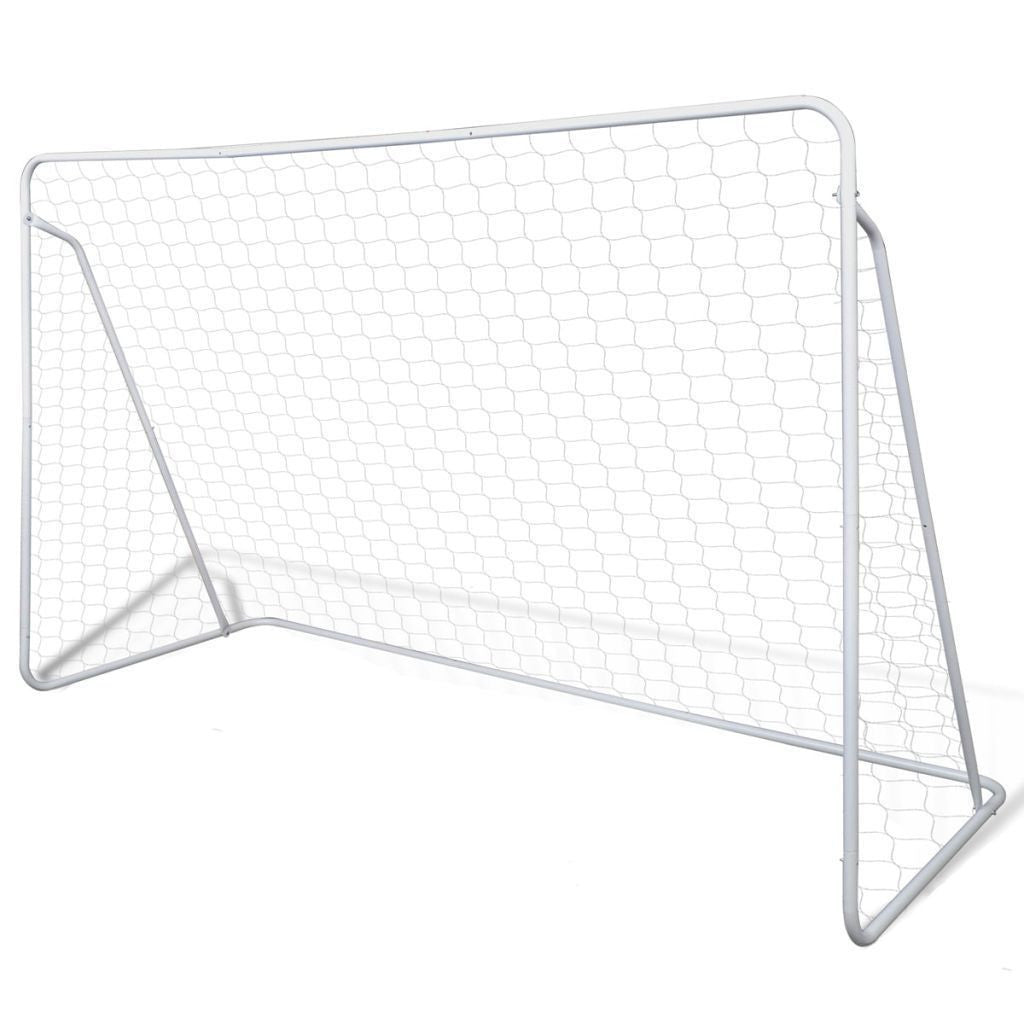 Lisslune | Steel Football Goal Set - 240 x 90 x 150 cm