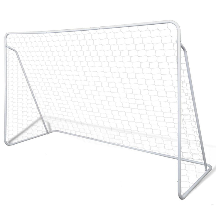 Lisslune | Steel Football Goal Set - 240 x 90 x 150 cm