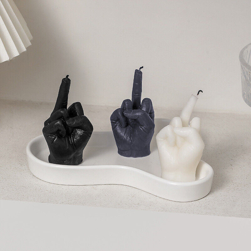Lisslune | Creative Middle Finger Candle