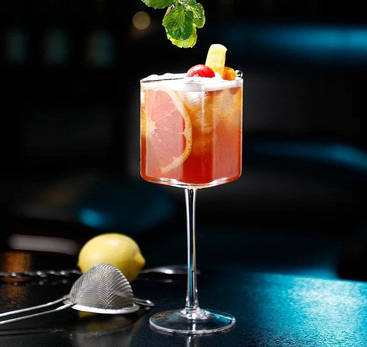 Lisslune | Square Highball Cocktail Glass