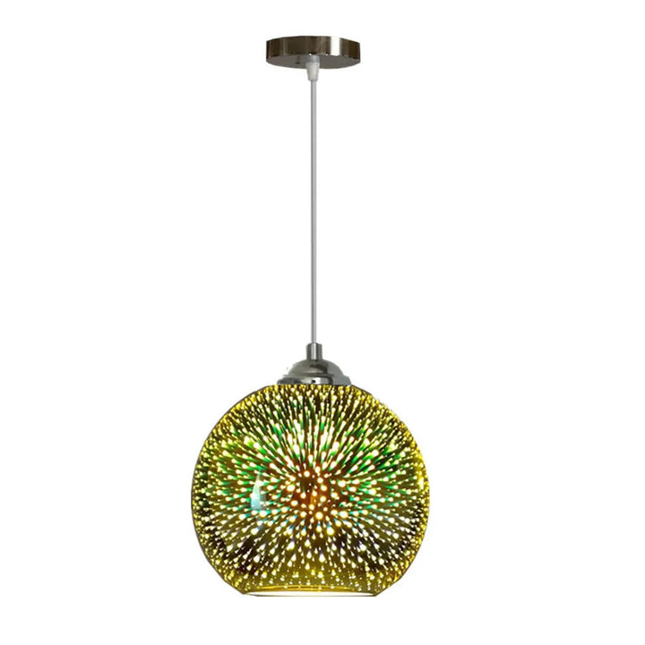Lisslune | Perforated Glass Ceiling Light