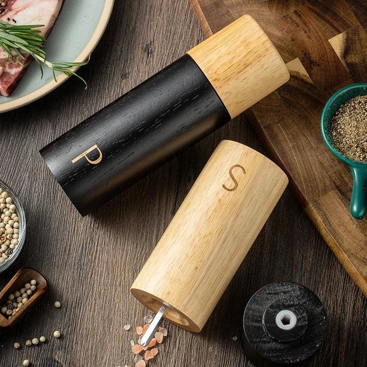 Lisslune | Wood Salt and Pepper Mill Set