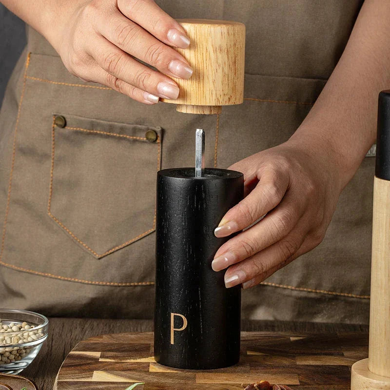 Lisslune | Wood Salt and Pepper Mill Set