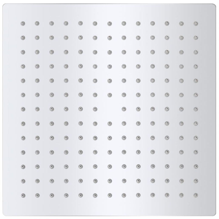 Lisslune | Stainless Steel Square Rain Shower Head - 25x25 cm