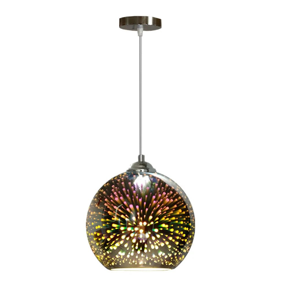 Lisslune | Perforated Glass Ceiling Light